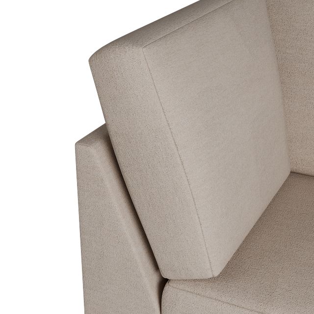 Citymod Beige Fabric Wedge