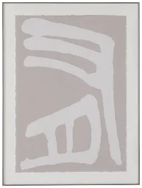 Shay Khaki Framed Wall Art