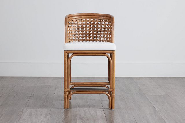 Maui Light Tone Woven 24" Barstool