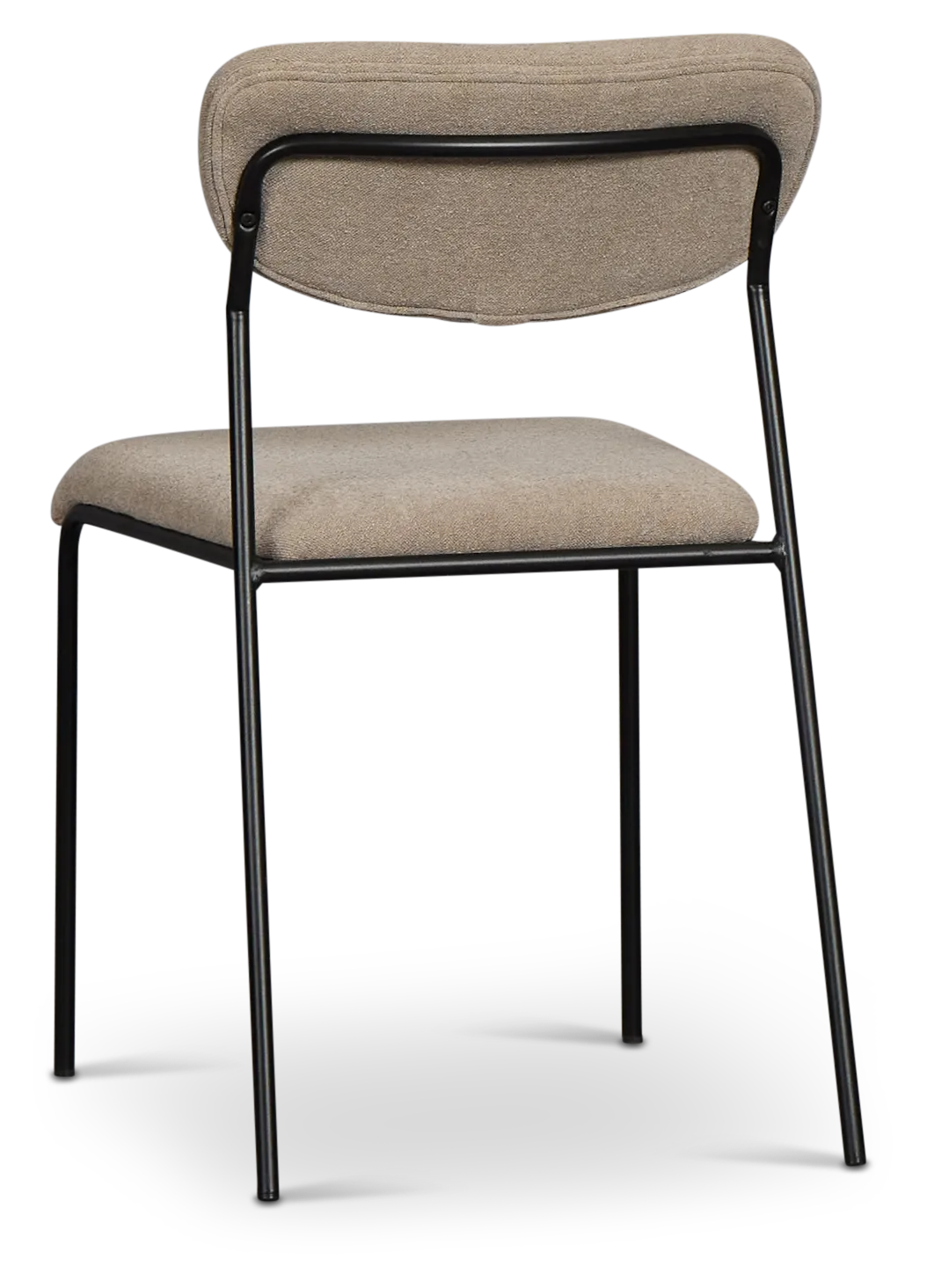Lynden Gray Metal Upholstered Side Chair