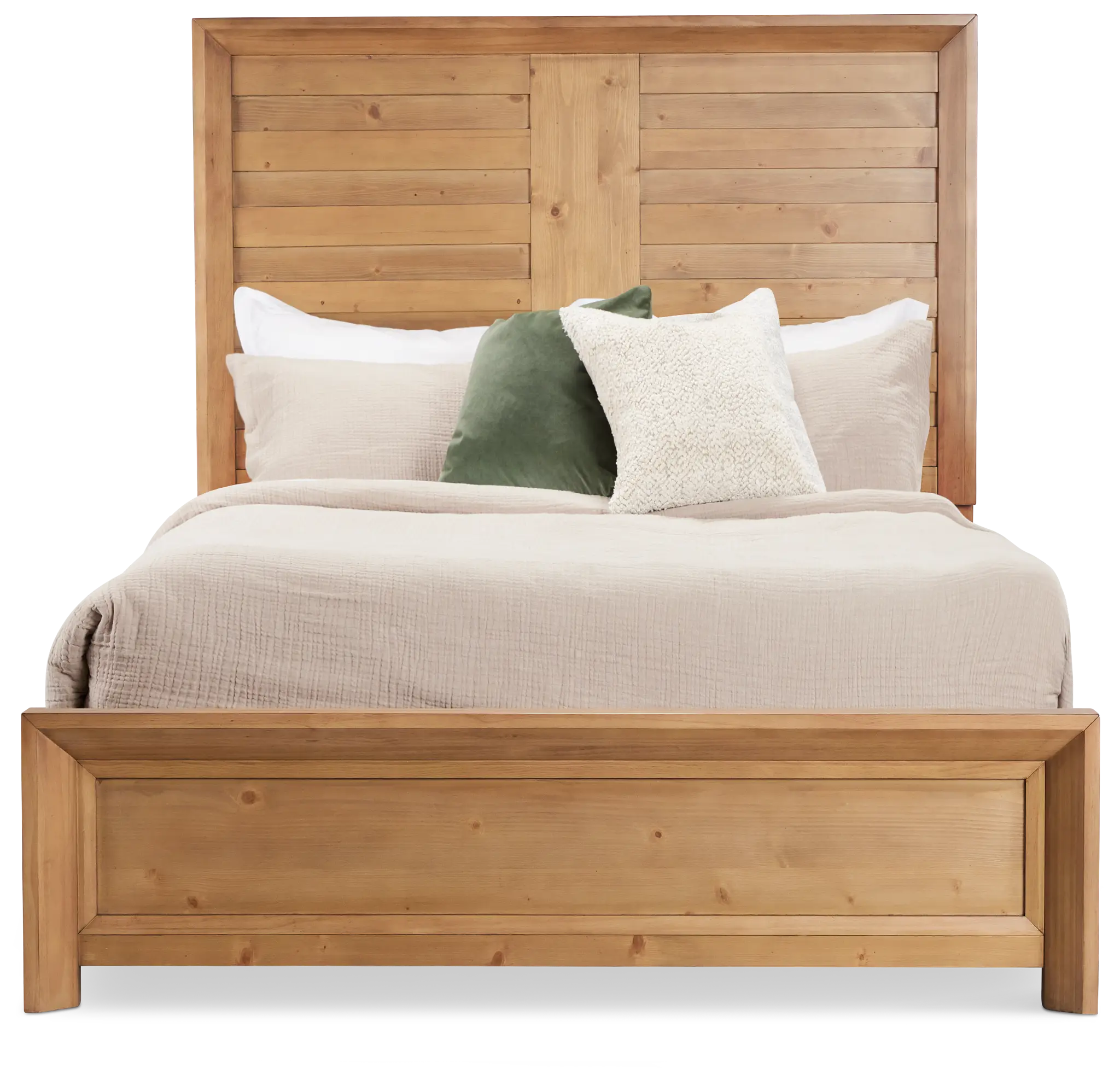 Vail Light Tone Panel Bed Vail Light Tone Panel Bed
