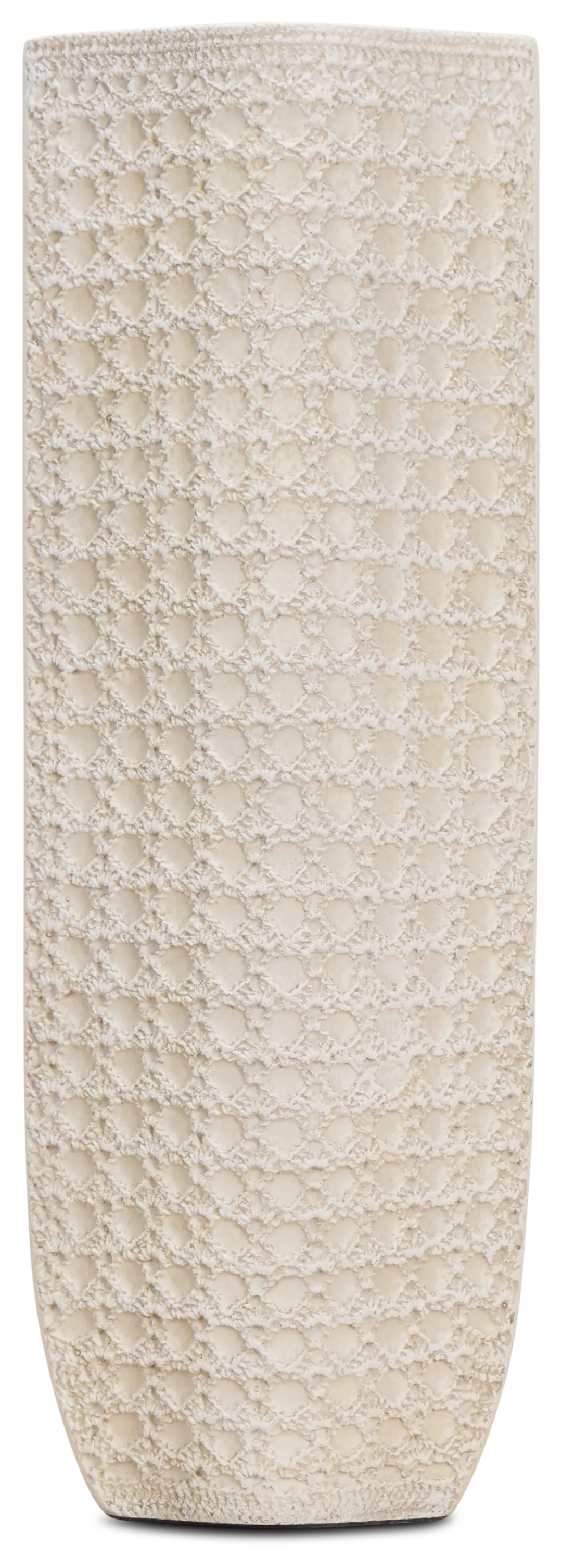 Nolie White Short Vase Nolie White Short Vase