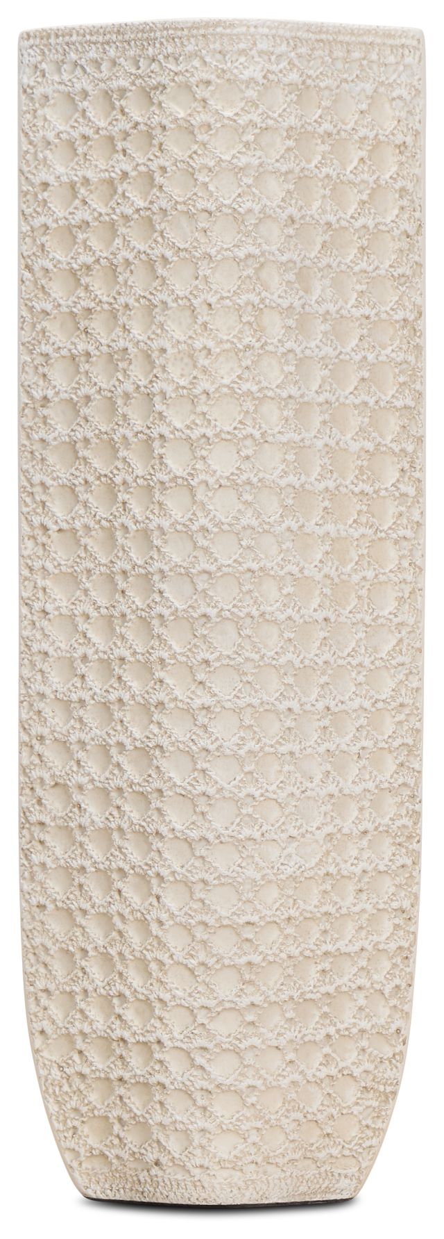 Nolie White Short Vase