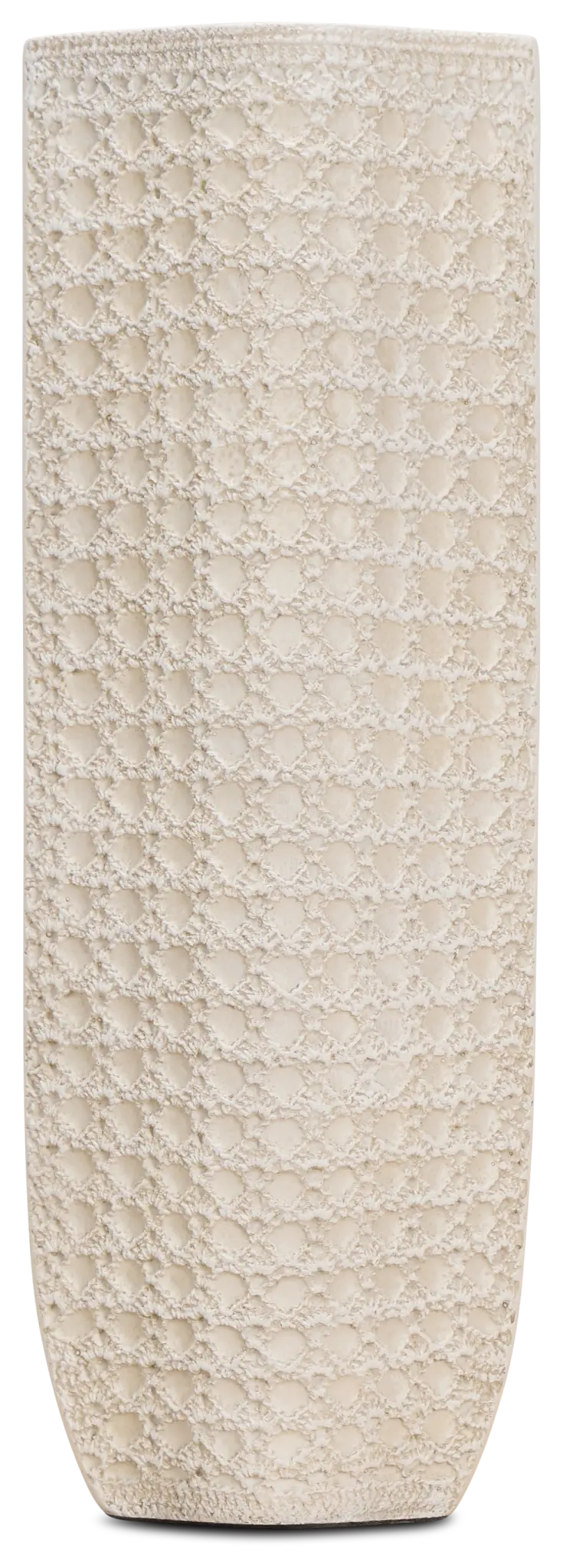 Nolie White Short Vase Nolie White Short Vase
