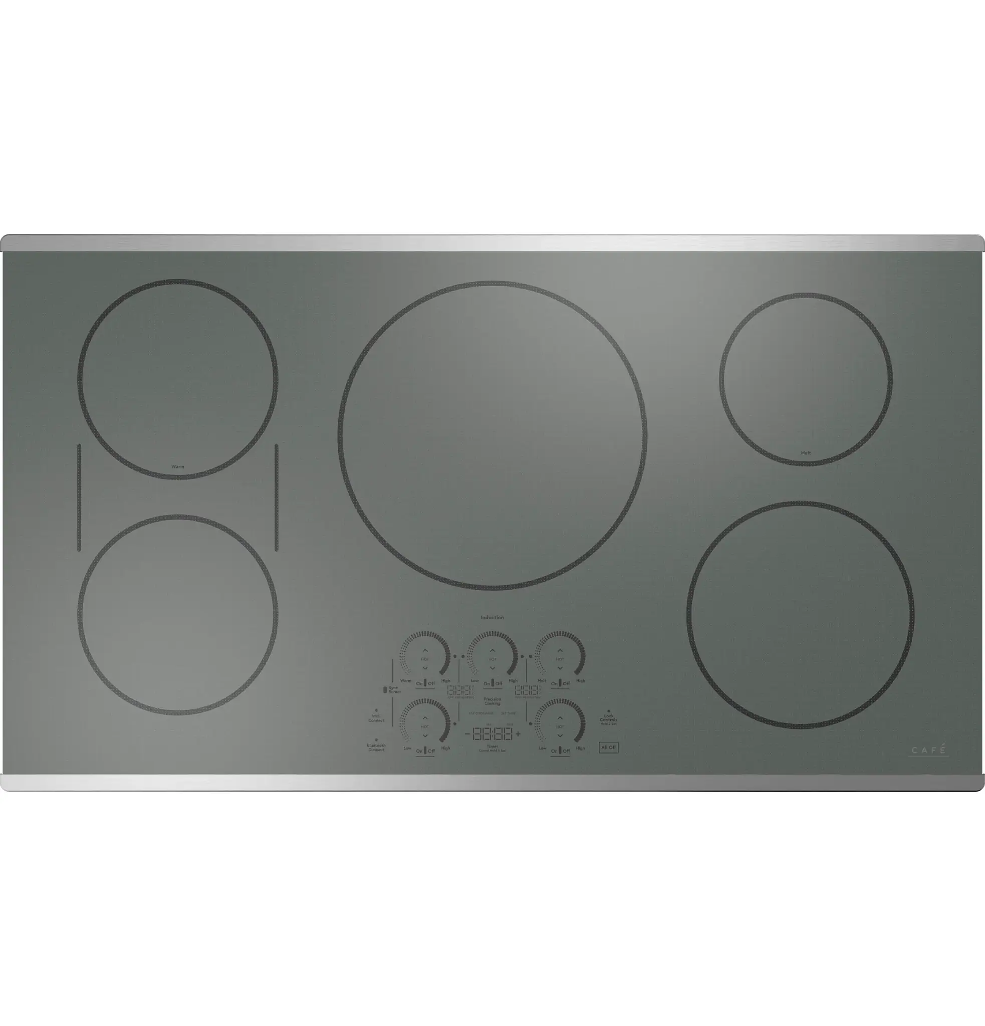 Cafe 90362 Series Stainless Steel 36" Induction Cook Top Cafe 90362 Series Stainless Steel 36" Induction Cook Top