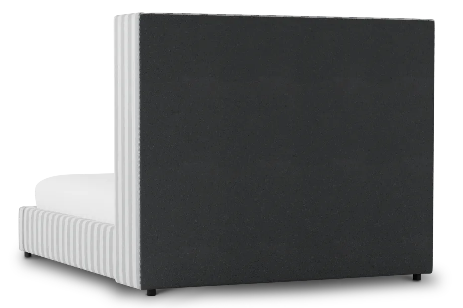 Captiva Sea Lane Dark Blue 60" Upholstered Shelter Bed