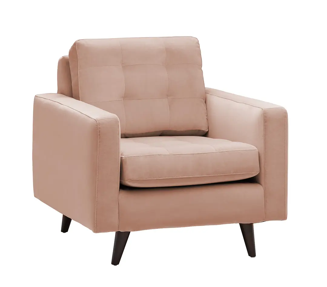 Mila Light Pink Velvet Chair Mila Light Pink Velvet Chair