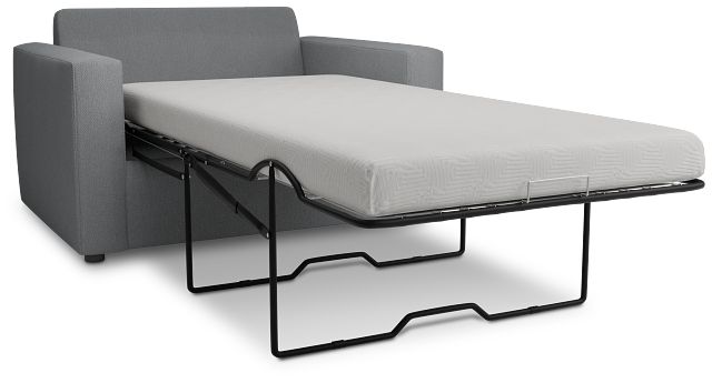 Siesta Revenue Gray Fabric Cooling Memory Foam Sleeper