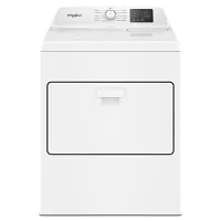 Whirlpool 4307 Series White Front Load Electric Dryer