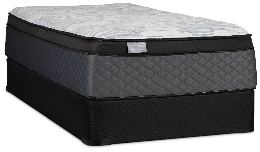 Kevin Charles By Sealy Signature Plush Mattress Set