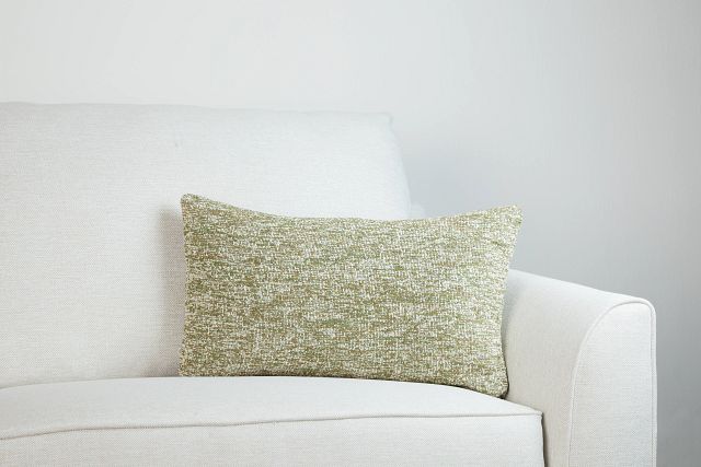 Baxter Green Lumbar Accent Pillow