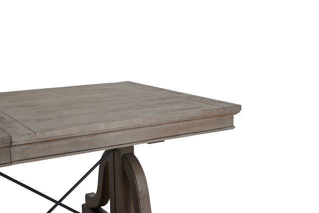 Heron Cove Light Tone Trestle Table