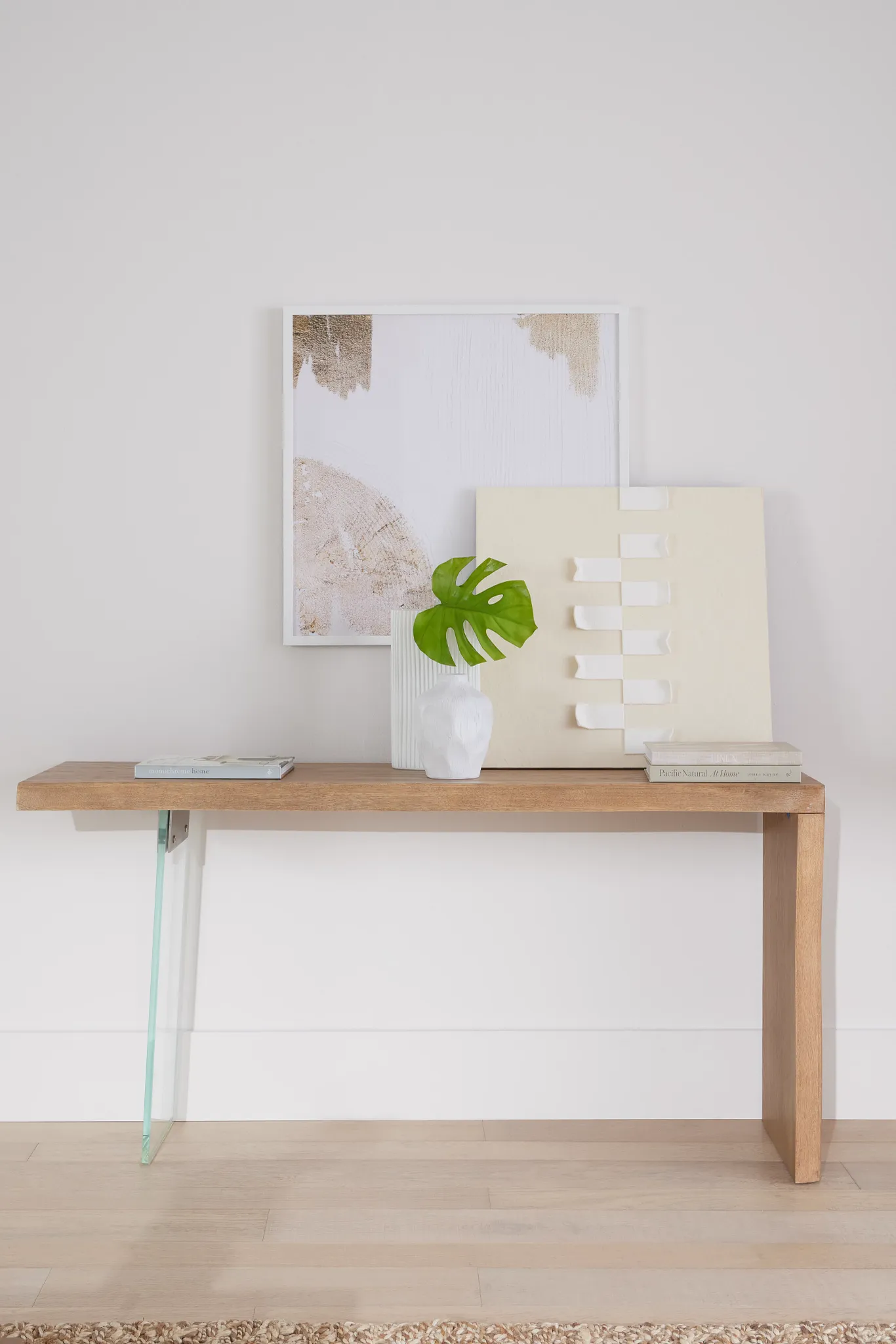 Haven Light Tone Console Table