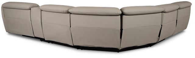 Jett Gray Micro Medium Dual Power 2-arm Reclining Sectional