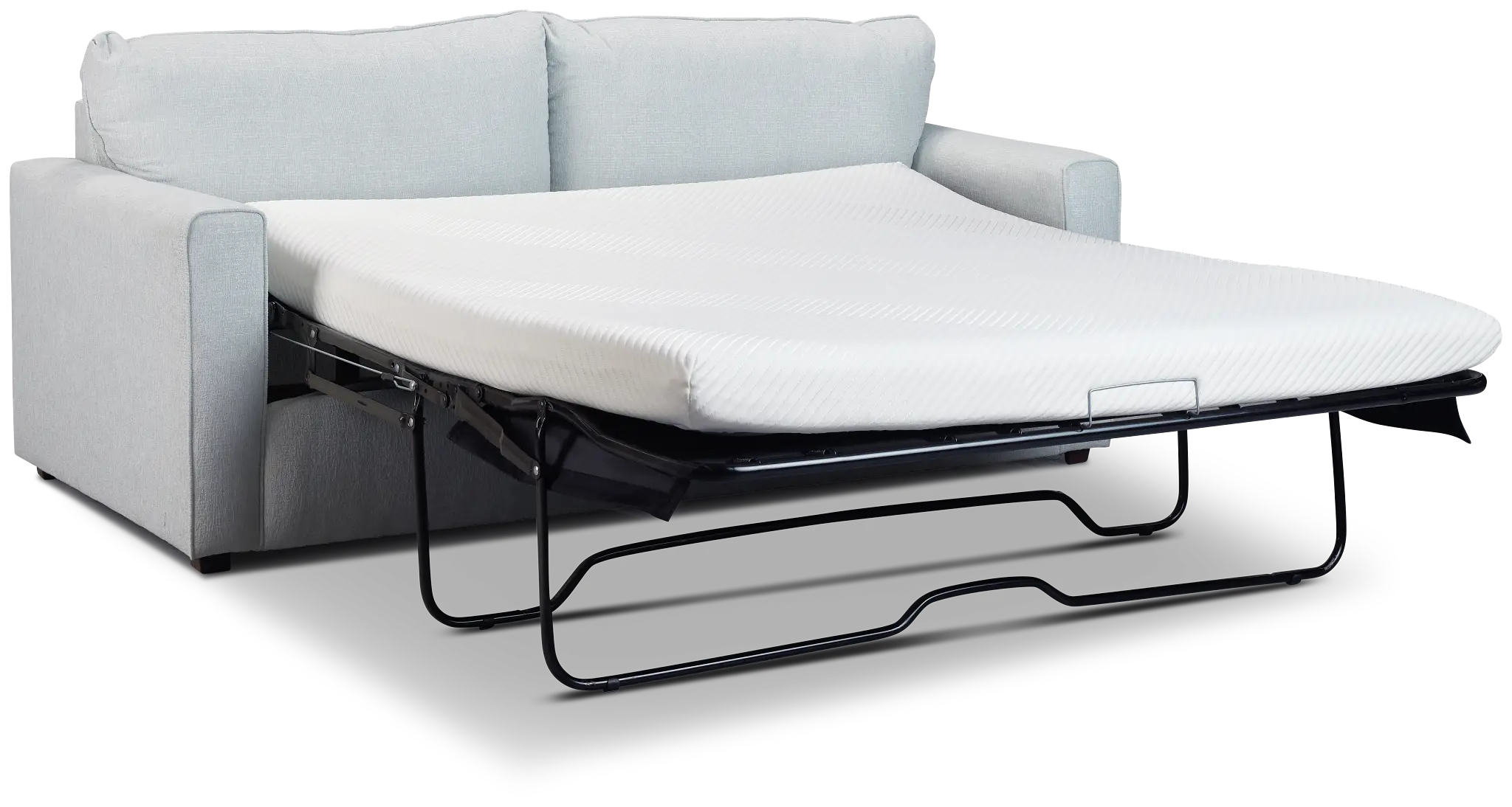 Avalon Light Blue Fabric Cooling Memory Foam Sleeper Avalon Light Blue Fabric Cooling Memory Foam Sleeper