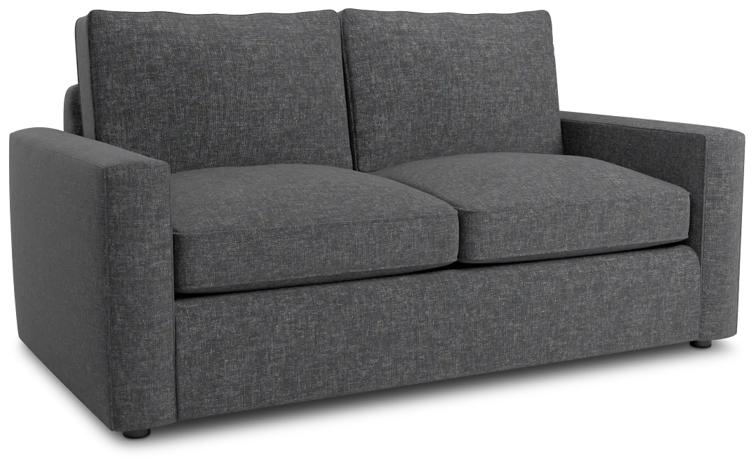 Siesta Delray Dark Gray Small Memory Foam Sleeper