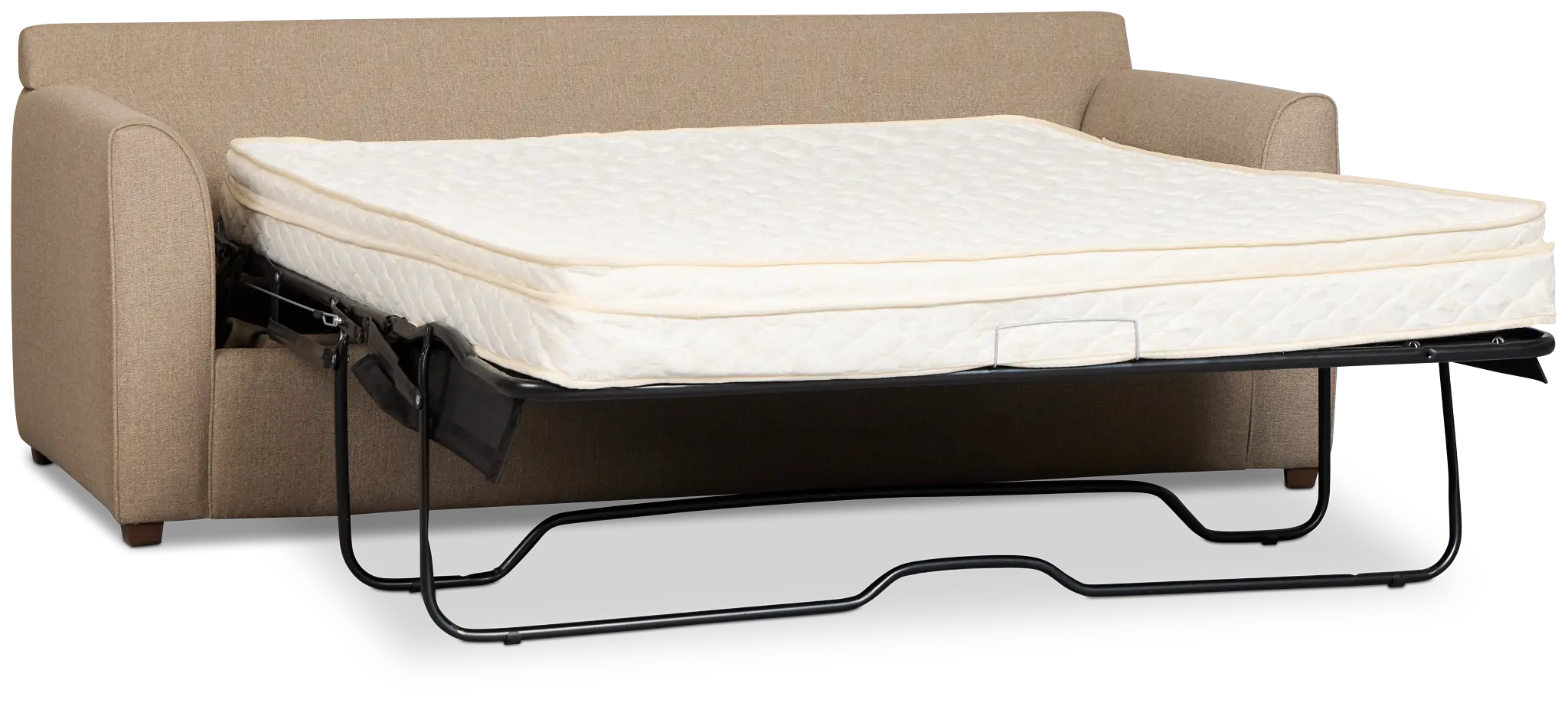 Tate Brown Fabric Innerspring Sleeper Tate Brown Fabric Innerspring Sleeper