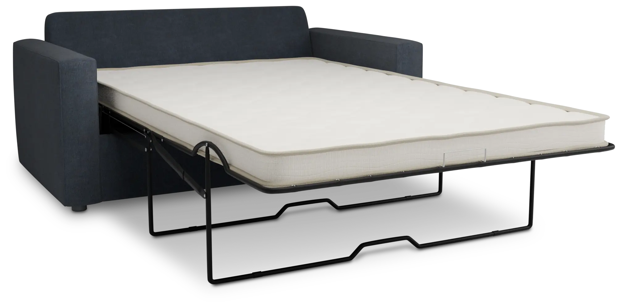 Siesta Victory Dark Blue Fabric Innerspring Sleeper Siesta Victory Dark Blue Fabric Innerspring Sleeper