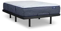 Serta Perfect Sleeper Blue Lagoon Nights Plush Plus Adjustable Mattress Set