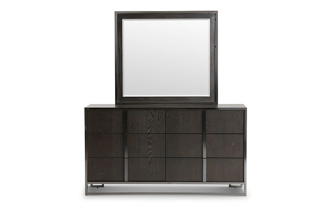 Tribeca Dark Tone Dresser & Mirror