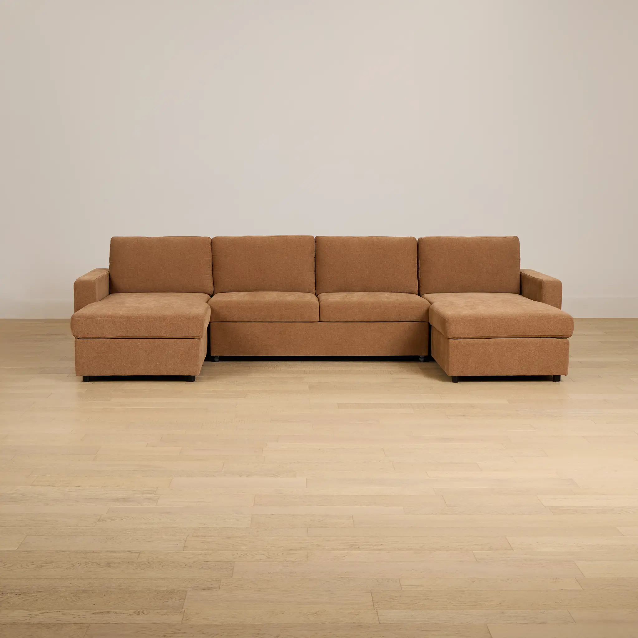 Addie Brown Fabric Double Chaise Sleeper Storage Sectional Addie Brown Fabric Double Chaise Sleeper Storage Sectional