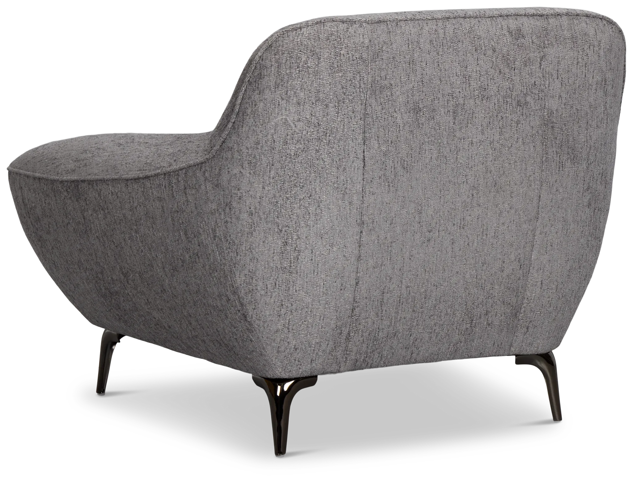 Zoey Dark Gray Fabric Chair