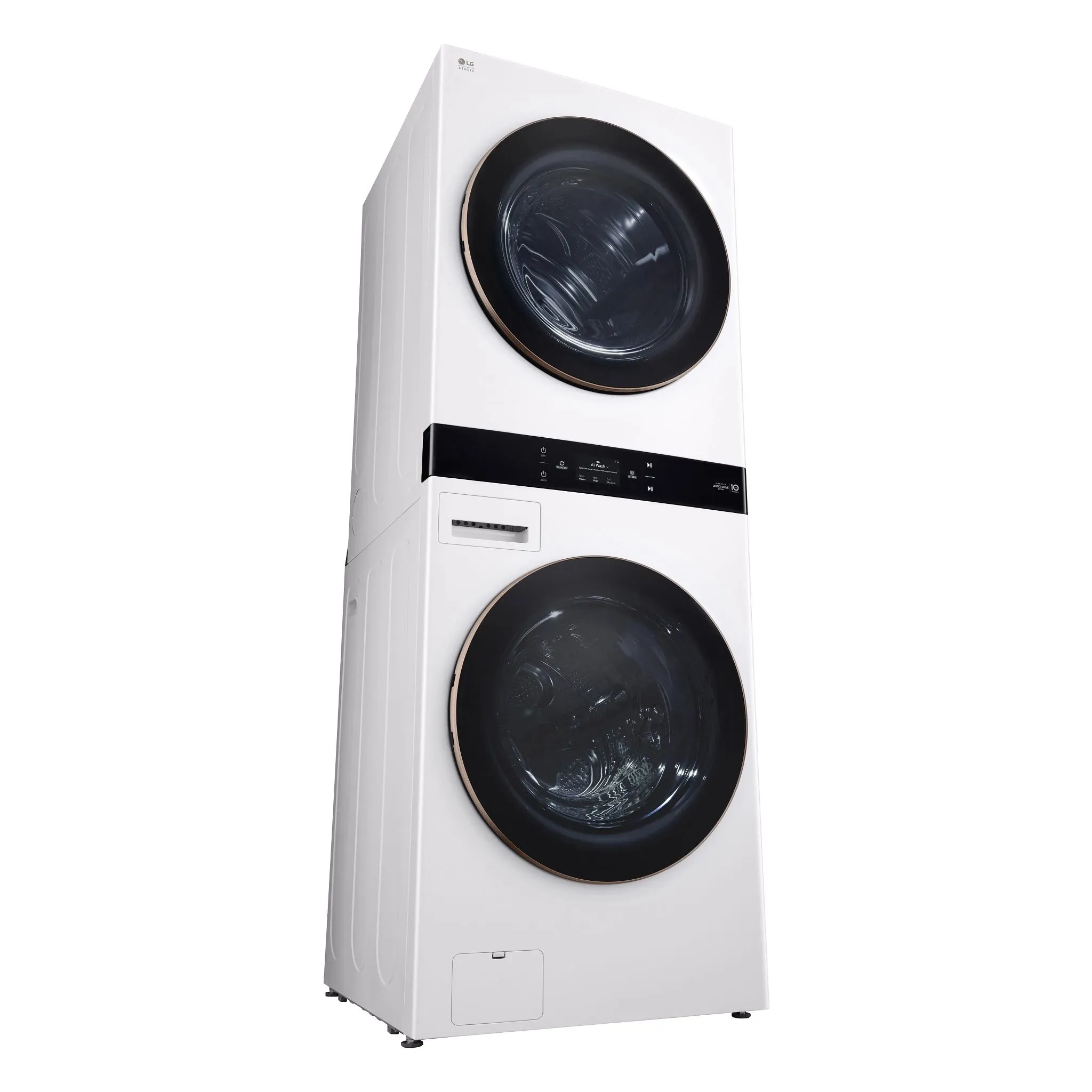 Lg 50 Series White Gas Laundry Center