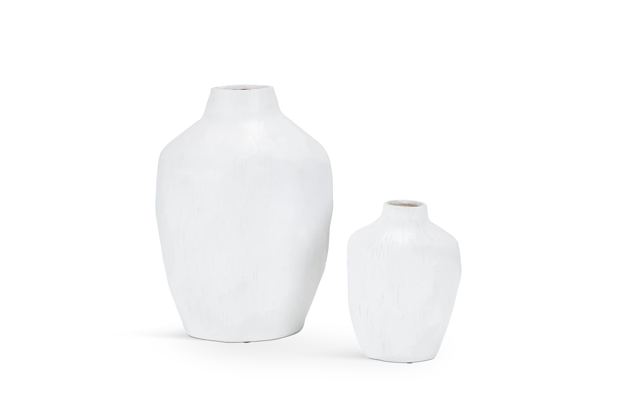 Minka White Large Vase