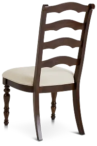 Savannah Dark Tone Upholstered Side Chair