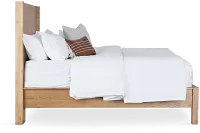 Tahoe Light Tone Panel Bed