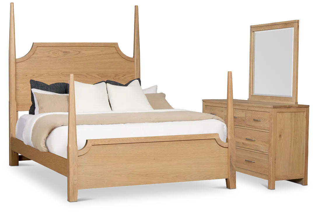 Carolina Light Tone Poster Bedroom