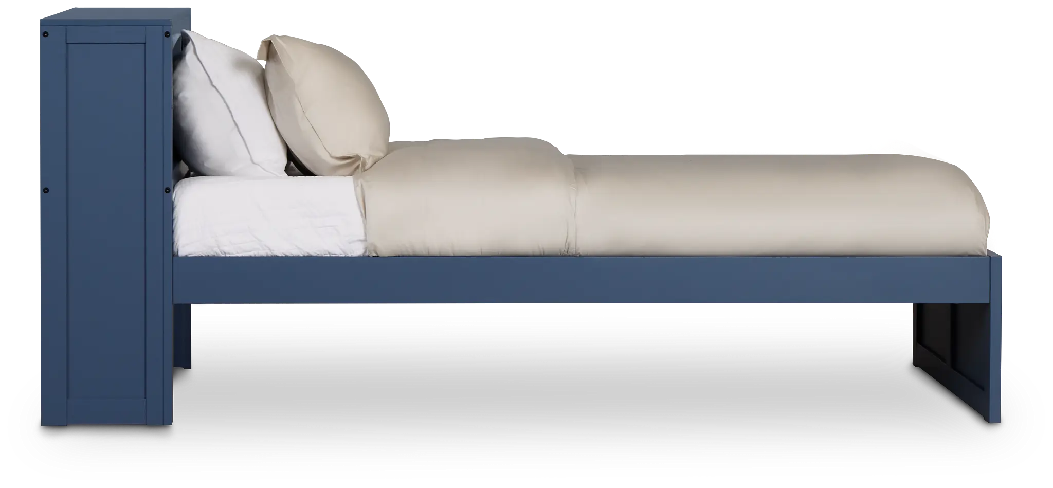 Charleston Dark Blue Bookcase Bed Charleston Dark Blue Bookcase Bed