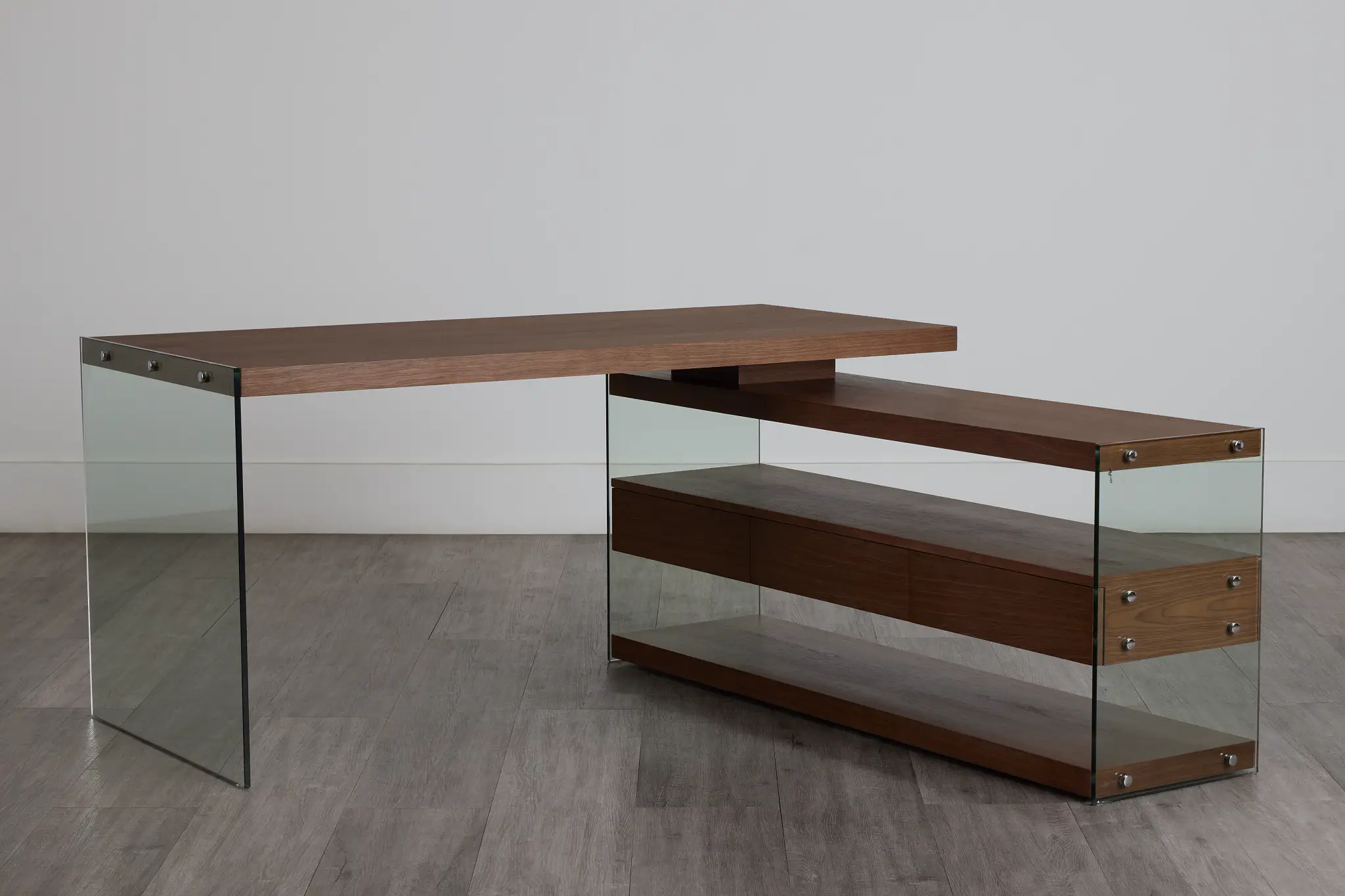 Olympia Mid Tone Large L Desk Olympia Mid Tone Large L Desk