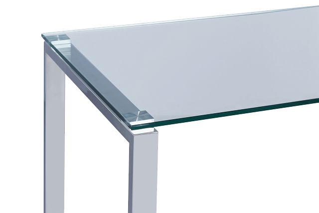 Olympia 51" Glass Desk