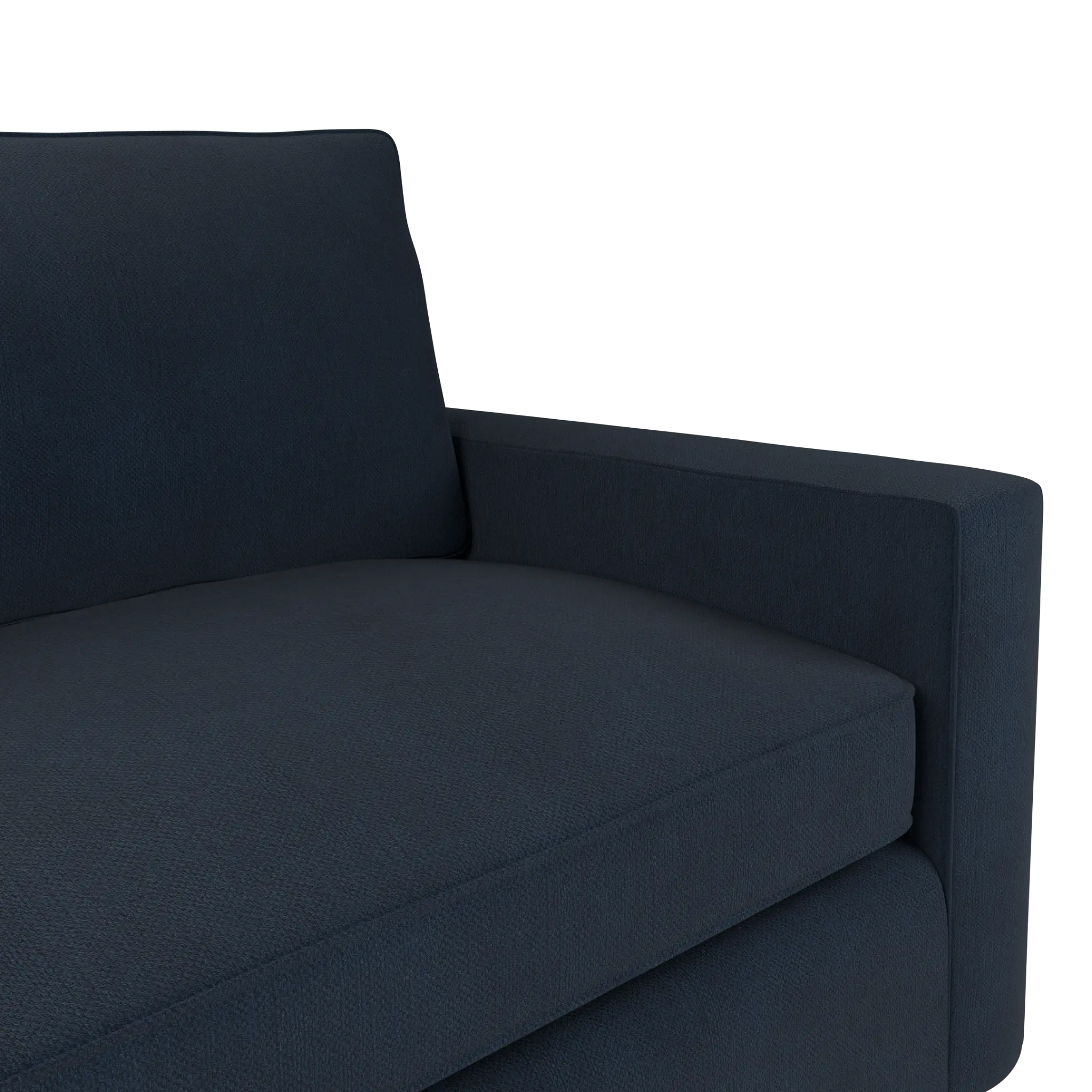 Siesta Revenue Dark Blue Fabric Memory Foam Sleeper Siesta Revenue Dark Blue Fabric Memory Foam Sleeper