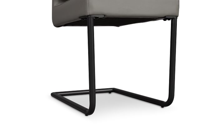 Paxton Gray Upholstered Side Chair
