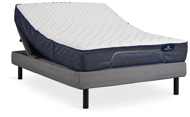 Serta Perfect Sleeper Adorning Night Firm Motion Perfect 4 Adjustable Base Set