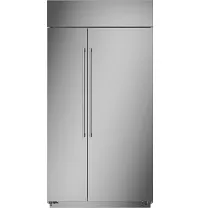 Ge Monogram 420 Series Stainless Steel 42" Built In Side By Side Refrigerator