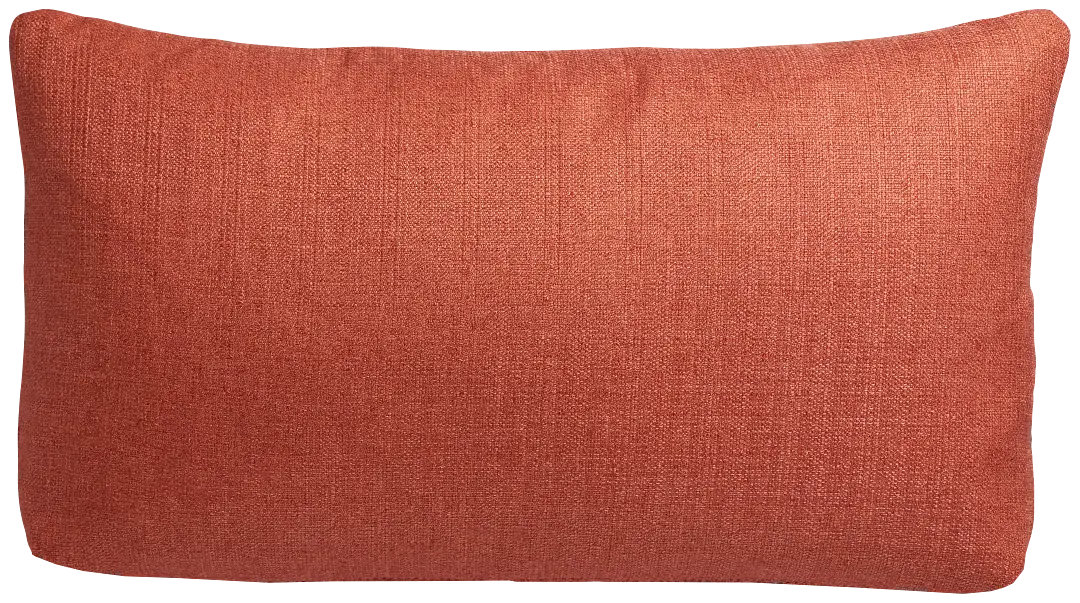 Zeke Orange Lumbar Accent Pillow Zeke Orange Lumbar Accent Pillow