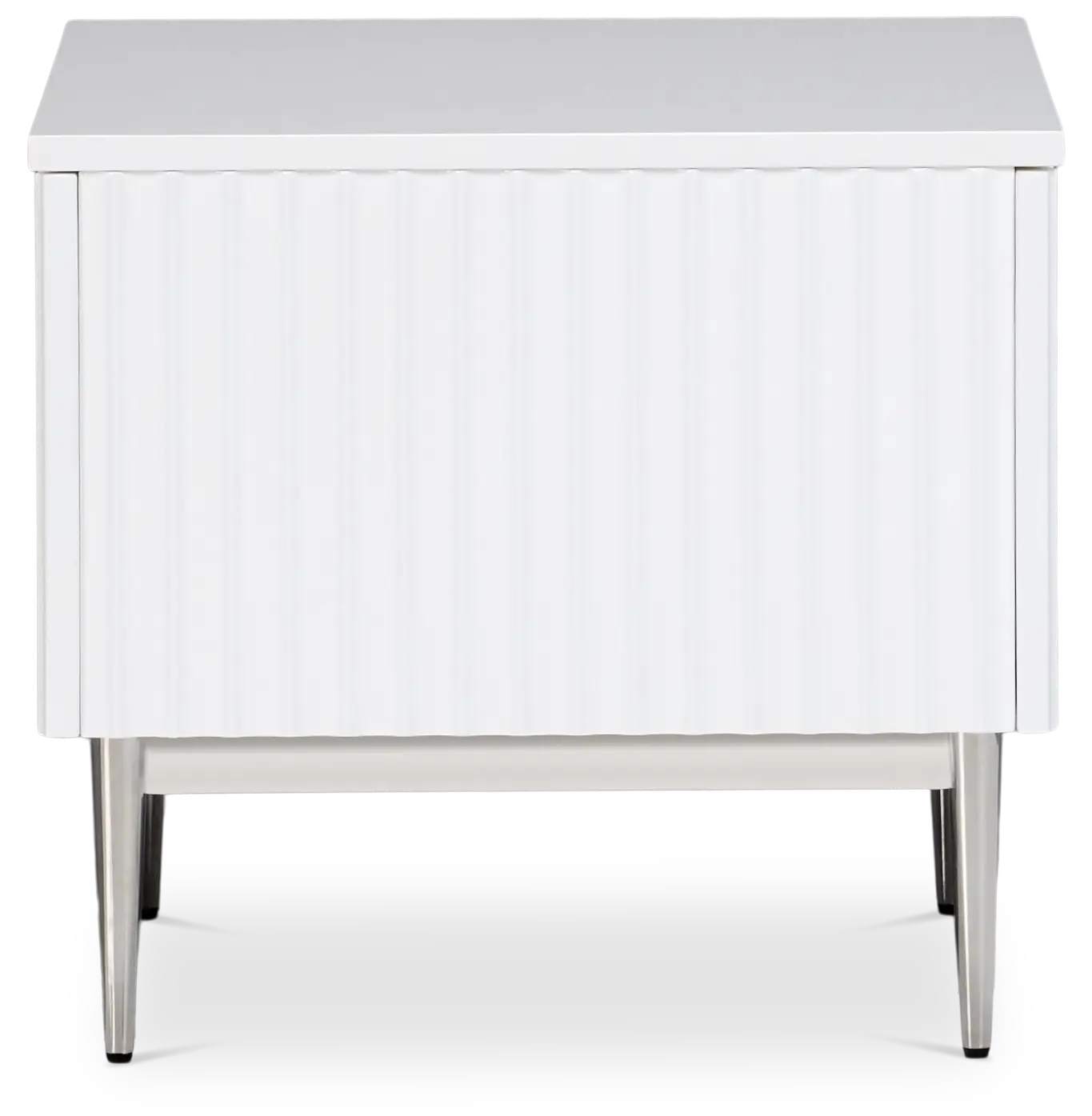Surge White Rectangular End Table Surge White Rectangular End Table