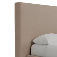 Grayton Joya Beige 54" Upholstered Platform Bed