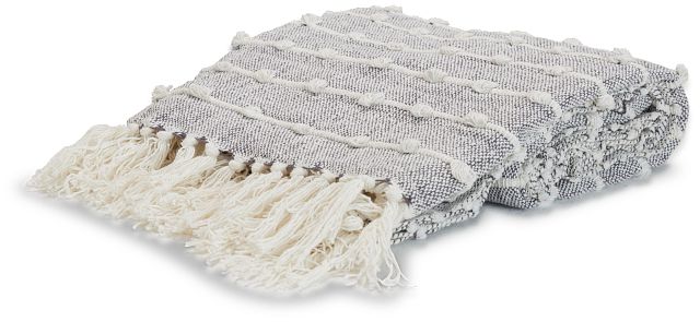 Vermont Graycotton 60" X 90" Throw