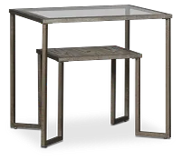Bendishaw Metal Rectangular End Table
