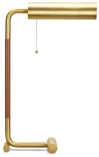 Delly Gold Metal Table Lamp