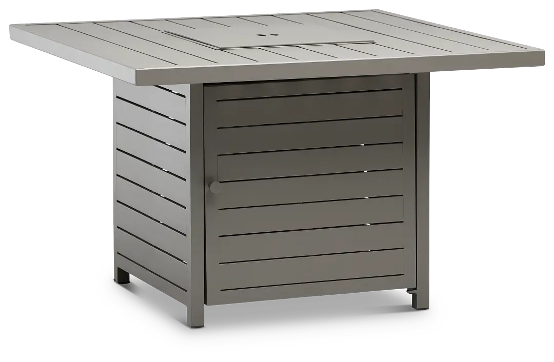 Raleigh Taupe Square Fire Pit Raleigh Taupe Square Fire Pit