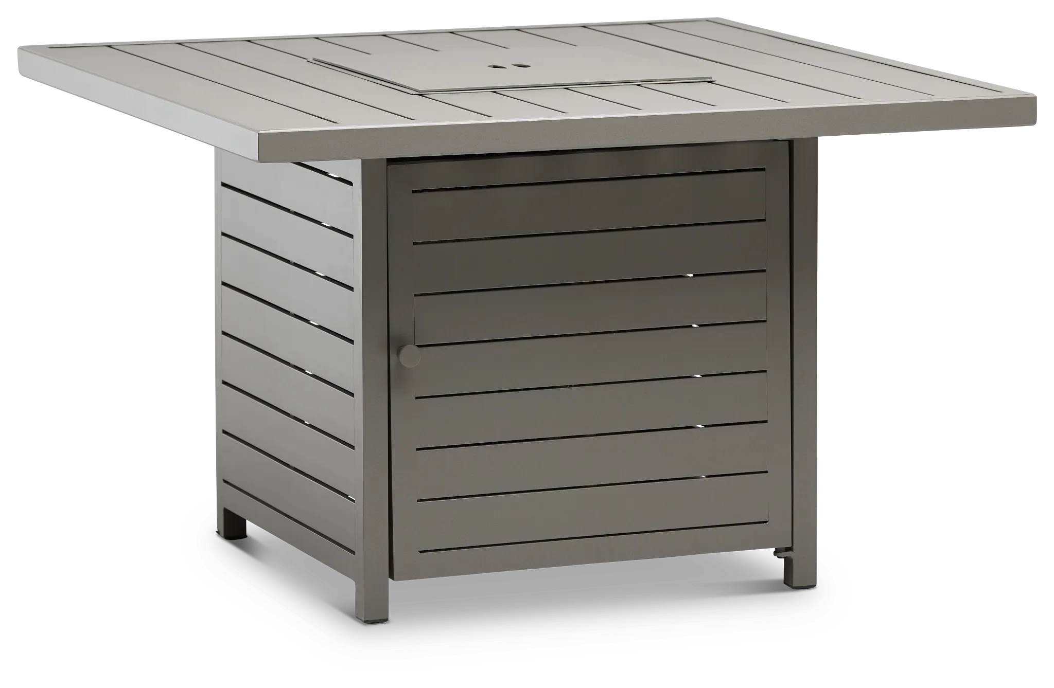 Raleigh Taupe Square Fire Pit