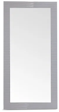 Surge Gray Floor Mirror