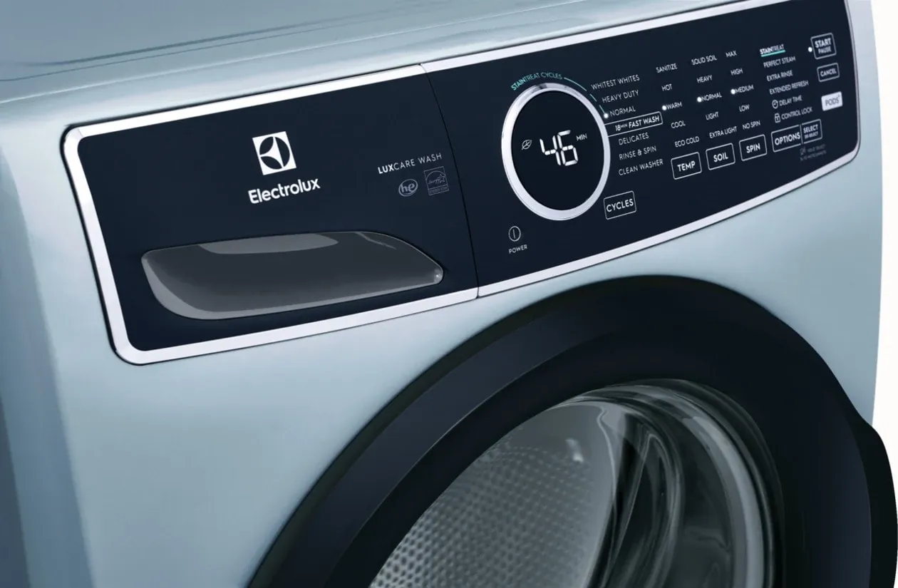 Electrolux 7437 Series Blue Front Load Washer