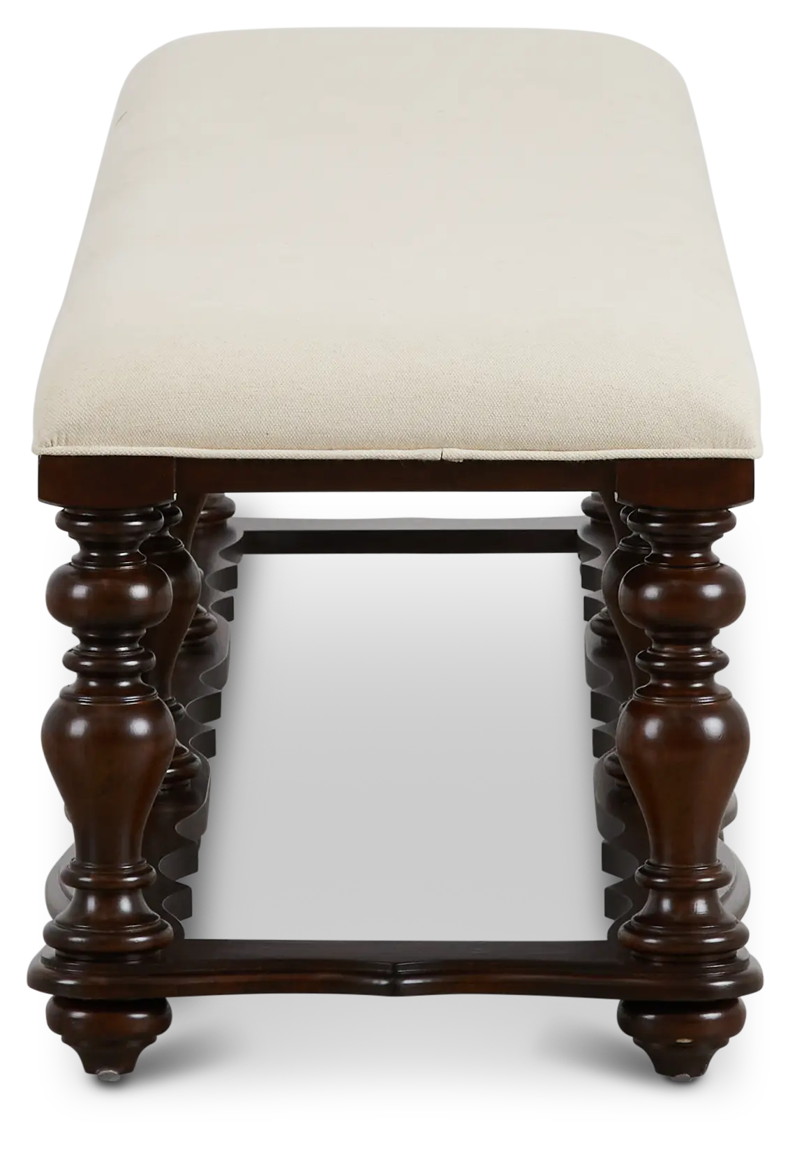 Savannah Dark Tone 83" Upholstered Dining Bench Savannah Dark Tone 83" Upholstered Dining Bench