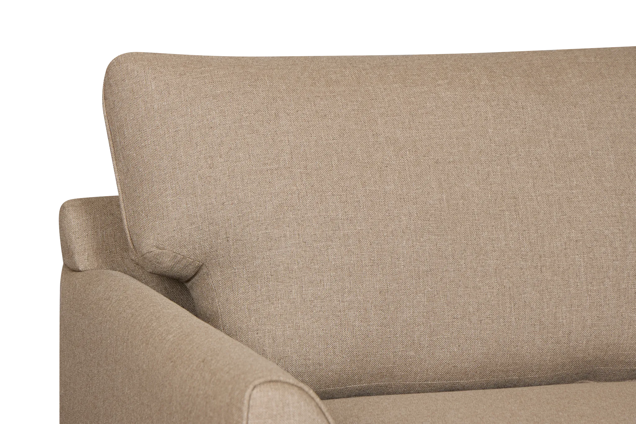 Tate Brown Fabric Memory Foam Sleeper